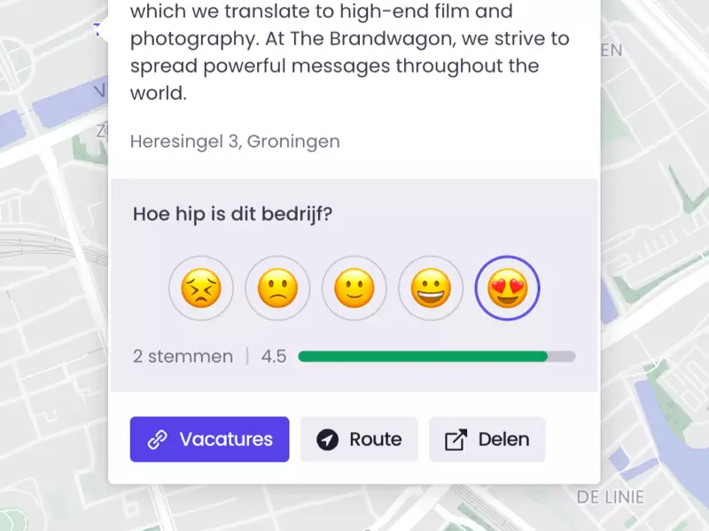 Rating van plekken